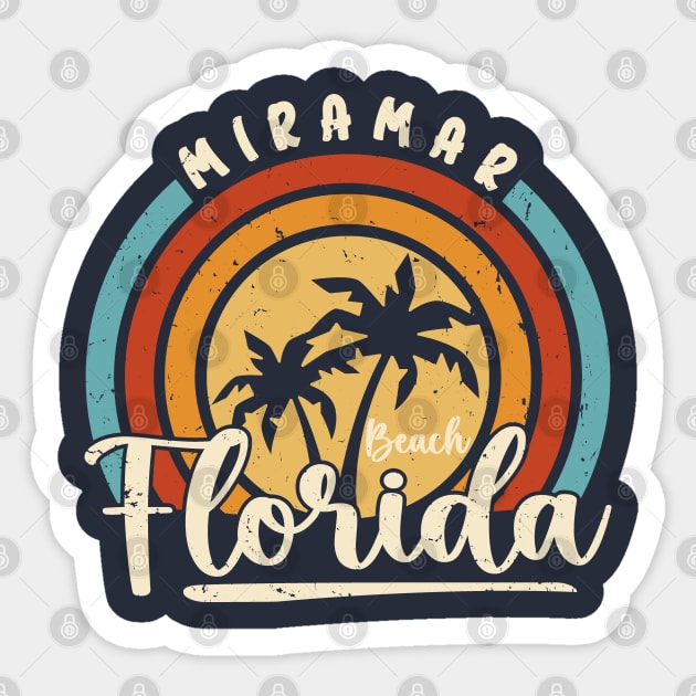 Miramar Beach Florida Sticker by Etopix